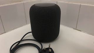 Unboxing: HomePod (Space Grey)