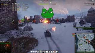 ZsoltiFrog STREAM - World of Tanks 2019 - funny moments (vicces jelenetek)