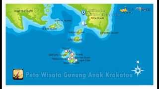 PETA WISATA ANAK GUNUNG KRAKATAU - LAMPUNG