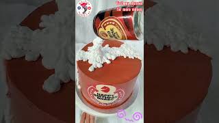 EVERWHIP RED HORSE THEME CAKE | Beer Cake #shorts