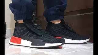 Unboxing Adidas NMD_TS1 Primeknit Shoes