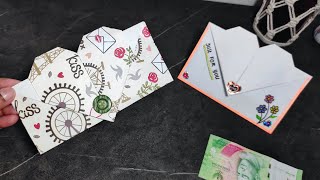 Easy Paper Envelope  - How To Fold Origami Envelope