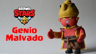 EVIL GENIUS (Brawl Stars)-Polymer Clay