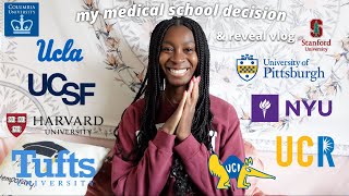 medical school decision & reveal vlog