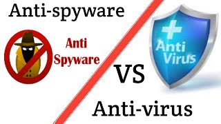 Difference between antivirus and anti-spyware|antivirus vs anti-spyware in hindi.