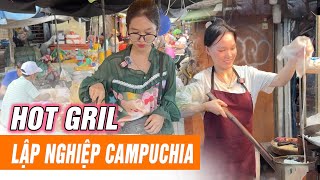 Bất ngờ gặp 2 thiếu nữ xinh đẹp ở Campuchia mưu sinh trước làn sóng lừa đảo bắt cóc | Phong Bụi