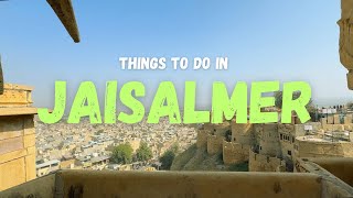 Places to explore  in Jaisalmer in ONE day | Jaisalmer in 24 Hours on a Motorcycle