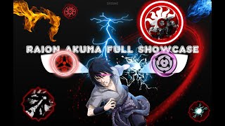 *Raion Akuma* |FULL SHOWCASE| [IN UNDER 1 MINUTE] (SHINDO LIFE)