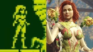 L'EVOLUZIONE di Poison Ivy nei VIDEOGIOCHI 2017 Personaggio Femminile Grafica negli Anni