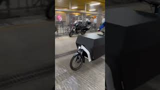 New cargo bike test