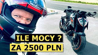 Ile mocy zyskasz w motocyklu za 2500 PLN'ów? Zmiana wydechu w KTM SUPER DUKE 1290R.