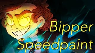 Demon in Preist's Clothing ||Bipper Speedpaint