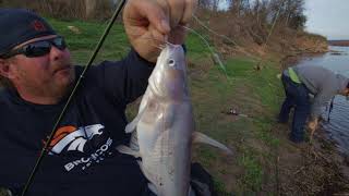 How to fish the Brazos River from the bank 4K UHD, with special guest fisherman Zack.