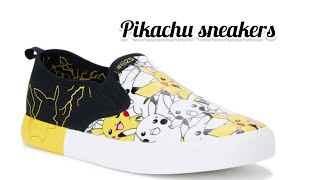 Pikachu Slip-on sneakers from Walmart | this sneakers is so cheap 😎