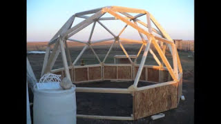 Geodesic Dome Hubs made with Plywood