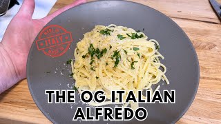 The Original Italian Alfredo - Pasta Al Burro