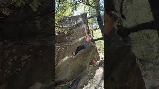 Yosemite Bouldering - Camp 4, Tendons Give (V4)