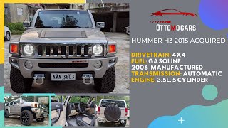 2015 ACQUIRED MITSUBISHI HUMMER H3 AUTOMATIC GUIDE TO CAR BUYERS