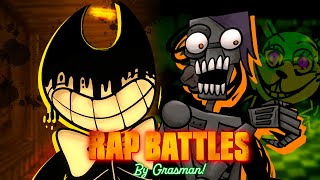 The Mimic vs. Bendy- Five Nights at Grasman’s! (ft. GarbageGothic & Alex M) (3/5)