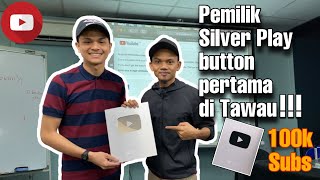 Brojep workshop tak best!!! Nasib baik dapat pegang silver play button