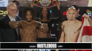 Keyshawn Davis vs. Jose Pedraza Official Weigh In