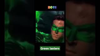 Green Lantern Evolution #youtubeshorts #shorts