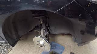 Nissan front brake job