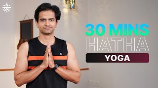 30 Mins Hatha Yoga at Home | Yoga For Beginners | Yoga At Home | Yoga Practice | @cult.official