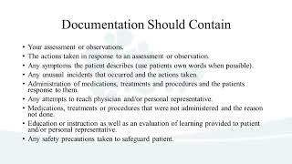 The Do’s and Do Not’s of Documentation