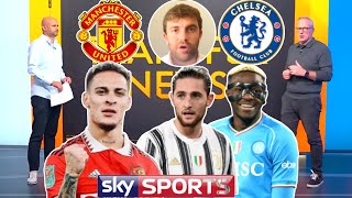 🚨 LATEST TRANSFER NEWS RABIOT, OSIMHEN AND ANTONY! CHELSEA SALE RUMORS! MAN UND AND CHELSEA NEWS!