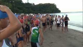 5th Anvaya Cove Invitational Triathlon - Day 2 Instructions before the swim start