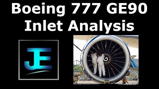 GE90 Turbofan Inlet/Diffuser Analysis