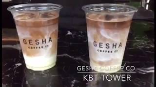 Vlog #1 | Gesha cafe in kuwait city & guess who we met there! كافيه قيشا