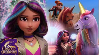 Race to Catch All the CROWN STARS! (EPISODE 3) | Unicorn Academy Insider | Cartoons for Kids