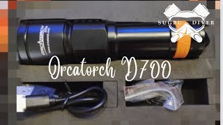 Unboxing Orcatorch D700