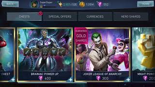 Black Manta legendary chest opening. Injustice 2 mobile