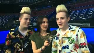 Jedward on Fredagkväll med Malin 1.03.2013