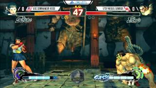 UGC Commander Jesse (Sakura) vs UTSF Miguel Gamboa (Honda) - EVO 2015 USF4 Pools - 720p/60fps