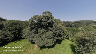 Cinematic FPV - gentle drone flight above the Pré Fabry in Liège, Belgium