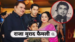 Legendary Bollywood Actor & Villan Raza Murad with his Wife & Daughter Son Mother Father Love story