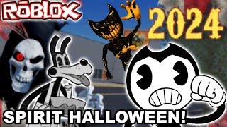 BENDY'S 2024 SPIRIT HALLOWEEN ADVENTURE! [BATIM Halloween Roblox]