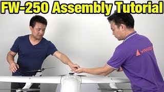 YANGDA Fixed-wing VTOL Aircraft FW-250 Assembly Tutorial