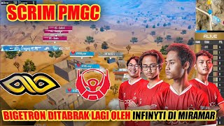 SCRIM PMGC❗BIGETRONRA DITABRAK INFINYTI DI MIRAMAR I PUBGMOBILE