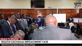 RIGATHI GACHAGUA IMPEACHMENT CASE