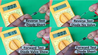 How to Test Diode Using Multimeter Diode Check Bad or Good | E-Tech Creator