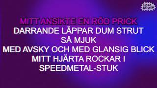 Sista Bossen - Glass med pistage (Karaoke) (Official Music Video)