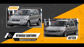 Hyundai Santamo (modifications on photoshop)