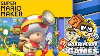 Pikmin and Captain Toad Levels! - Playing our Super Mario Maker Levels