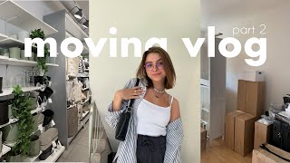 MOVING VLOG | moving day, more IKEA shopping, finishing touches | part 2