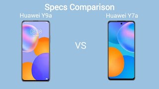 Huawei Y9a vs Huawei Y7a Official look, Price, Camera, Design, Specifications and Features